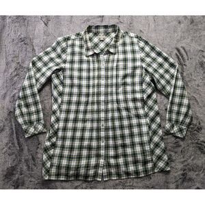J. Jill Long Sleeve Button Up Shirt Men's Size Large Plaid